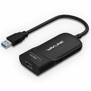 WAVLINK USB C デュアル HDMI 変換アダプタ USB C ハブ 2-in-1 出力4K@30hz 2K@60hz 5Gbps