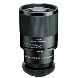 トキナー Tokina 望遠レンズ ミラーレンズ SZX 400mm F8 Reflex MF & 2X EXTENDER KIT キヤノン