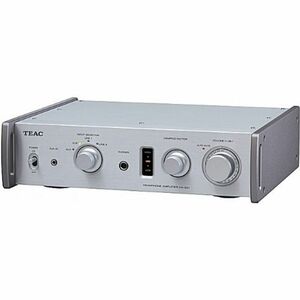 TEAC Reference 501 ヘッドホンアンプ フルアナログデュアルモノーラルサーキット ハイレゾ音源対応 シルバー HA-501-