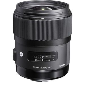 SIGMA シグマ Nikon Fマウント レンズ 35mm F1.4 DG HSM 単焦点 広角 フルサイズ Art 一眼レフ 専用