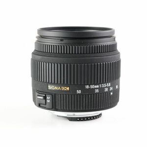 シグマ 18-50mm F3.5-5.6 DC デジタル専用 ニコン用 (D40/x、D60、D5000、D3000ではAF使用不可)