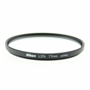 Nikon カメラ用フィルター L37C 77mm レンズ保護 UV 紫外線吸収用 マルチコート