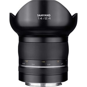 SAMYANG 単焦点広角レンズ XP 14mm F2.4 マニュアルフォーカス ニコンF AE用 電磁絞り対応 フルサイズ対応