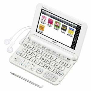 カシオ 電子辞書 エクスワード 中学生モデル XD-K3800WE ホワイト コンテンツ160