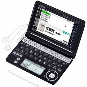 CASIO Ex-word 電子辞書 XD-A6600BK 多辞書教養モデル ツインタッチパネル 音声対応 110コンテンツ Blanvie