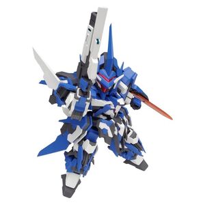 ウェーブ SUPER ROBOT HEROES イクスクレア 武装追加仕様 ノンスケール 全高約14cm 色分け済みプラモデル KM-056