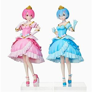 Re:ゼロから始める異世界生活 スーパープレミアムフィギュア ラム レム Pretty Princess Ver. リゼロ