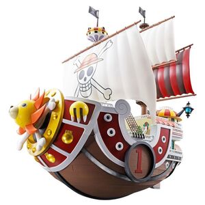 超合金 ONE PIECE サウザンド・サニー号 約380mm ABS&PVC&ダイキャスト 塗装済み可動フィギュア