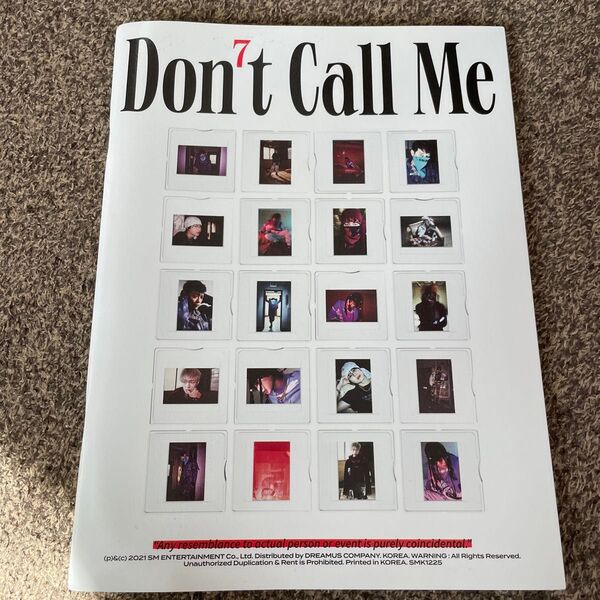 SHINee the 7thアルバム【Don'tCallMe】です