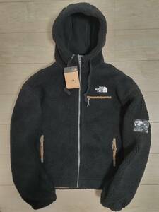 【新品】【1円～☆】ノースフェイス THE NORTH FACE SAVE THE EARTH FLEECE HOODIE フリース ジャケット パーカー ブラック Mサイズ　