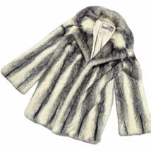 カナダ製　ミンクコート　クロスミンク　毛皮コート　柔らか　リアルファー　希少品　高級毛皮_画像6
