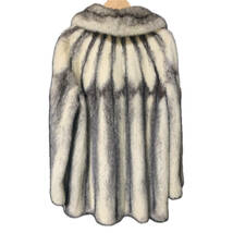カナダ製　ミンクコート　クロスミンク　毛皮コート　柔らか　リアルファー　希少品　高級毛皮_画像2