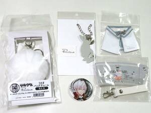 ツキウタ。　Procellarum　霜月隼　うさぎバッグチャーム　缶バッジ　カップスリーブ　マスコット用ミニマント