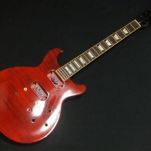 2005年製 Gibson USA Les Paul Standard Double Cut AAAフレイムメイプル マホガニーボディ セットネック DC ダブルカッタウェイ レッド 赤の画像1