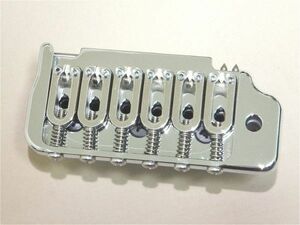 Hipshot ヒップショット US Contour Tremolo Bridge 2点支持シンクロトレモロ スチール 鉄ブロック クローム シルバー ストラト