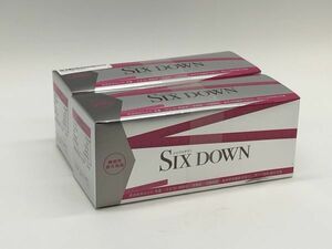 [ новый товар нераспечатанный ]SIX DOWN Schic s down 30 день минут ×2 шт. комплект 60 день минут функциональность отображать еда диета supplement * срок годности 2025/07 ④