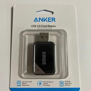 Anker 2-in-1 USB 3.0 ポータブルカードリーダー、取扱説明書 アダプタ