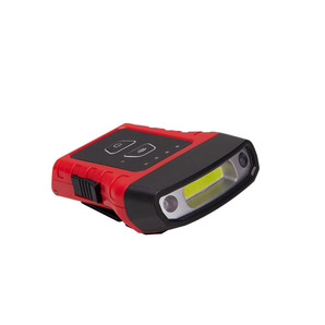 H100 赤 COBハットクリップライト、誘導強力ライト付きヘッドライトは180度回転可能、内蔵USB充電誘導ライト付きの画像1
