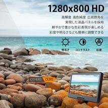 CoolHut　Ｐ1　ポータブルDVDプレーヤー 16.9型 14.1インチ 液晶パネル 5時間連続再生 内蔵スピーカー 軽量 左右270°回転 前後180°反転 _画像2