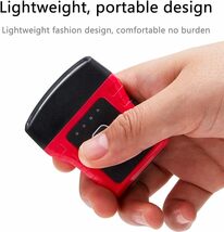  2個セット 帽子ライト　ヘッドライト キャップライト センサー版 クリック式 USB充電式 明るい 超高輝度 アウトドア用ヘッドライト _画像8