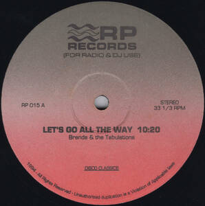 極美盤 Garageクラシック ★Let's Go All The Way／City Rhythm／Sun, Sun, Sun｜Brenda & The Tabulations／Hokus Pockus／Ja Kki★ RP015