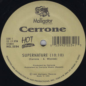 美盤 Garageクラシック ★Supernature／Love In C Minor - Cerrone★ Ron Hardy, Danny Krivit, Dimitri From Paris, HCL 2234