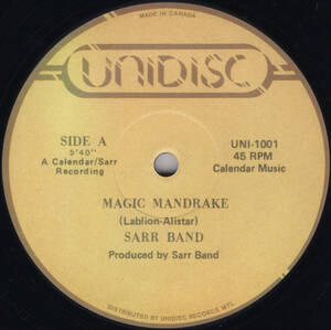 ほぼ新品 Harveyクラシック ★Magic Mandrake - Sarr Band★ DJ Harvey, Rahaan, UNI-1001