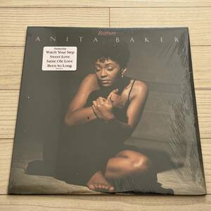 【US盤/Vinyl/12''/Elektra/60444-1/86年盤/with ハイプステッカー,Inner,Shrink残】Anita Baker / Rapture .............. //Funk,Soul//