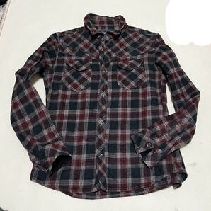 NICOLE CLUB FOR MEN ニコルクラブ フォーメン 長袖 ネルシャツ 赤系 ウエスタンシャツ 46