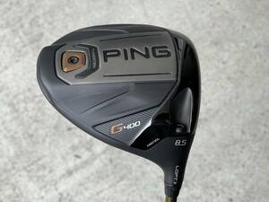 即決あり PING G400 LST ドライバー 8.5 ALTA J CB TS フレックス ヘッドカバー レンチ付き