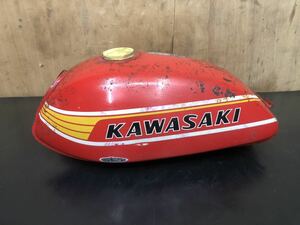 カワサキ KM90 MC 純正 ガソリンタンク 燃料タンク フューエル 当時物 オリジナル