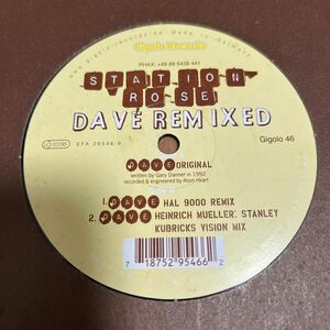Station Rose / Dave Remixed - Intensional DeeJay Gigolo Records . Electro エレクトロ