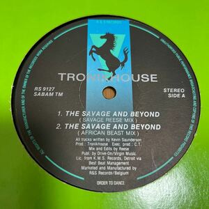 Tronik House / The Savage And Beyond - R&S Records . Kevin Saunderson . Detroit Techno デトロイトテクノ