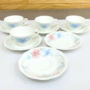 Noritake ノリタケ ボーンチャイナ 花柄 カップ＆ソーサー！