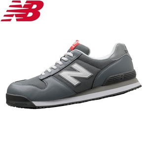 (新品) ニューバランス PL-881 ポートランド Portland グレー 27.0cm セーフティシューズ 安全靴 newbalance