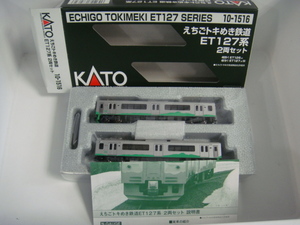 中古 現状品 KATO 10-1516 えちごトキめき鉄道 ET127系 2両セット Nゲージ