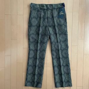 新品 Needles ニードルズ Side Tab Trouser - C/PE Arabesque Jq. - Mサイズ