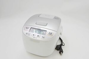 (739M 0228Y5)1円～ 象印 マイコン炊飯ジャー NL-BC05型 ホワイト 0.54L 2019年製 生活家電 調理器具