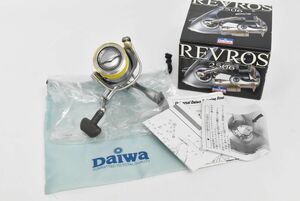 (718S 0201M18) 1円～ DAIWA ダイワ スピニングリール REVROS 2506 レヴロス リール 釣り具 フィッシング