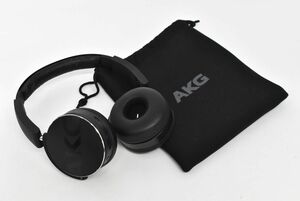 (710S 0201M12) 1円～ AKG アーカーゲー ヘッドフォン Bluetoothワイヤレス オンイヤーヘッドフォン Y50BT 【ジャンク品】