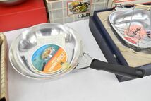(726Q 0223M1) 1円～ 未使用 調理器具 6箱セット フライパン 鍋 天ぷら鍋 すき焼き鍋 他 まとめて_画像6