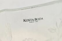 (737S 0227M8) 1円～ 未使用 KOSTA BODA コスタボダ ウラ ULLA ボウル サラダボウル 草花_画像5