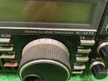 【現状品】『2-032』ICOM 1200MHz ALL MODE TRANSCEIVER アイコム トランシーバー アマチュア無線機 IC-1275_画像5
