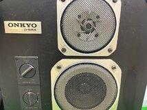 【現状品】『2-266』ONKYO スピーカー D-5RX Left 左 オンキョー 3 WAY SPEAKER SYSTEM_画像9