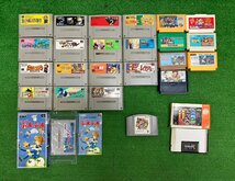 【現状品】『2-059』ゲームソフト25本まとめ スーパーファミコン、Nintendo64、ファミコン、ゲームボーイアドバンス_画像1