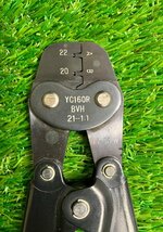 【現状品】『2-478』圧着工具 JST 日圧 YC-160 BVH21-1.1 手動圧着工具_画像4