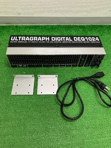 【現状品】『2-246』BEHRINGER ULTRAGRAPH DIGITAL DEQ1024 ベリンガー グラフィックイコライザー