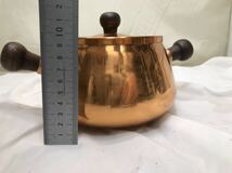 D60 COPPER 両手鍋　未使用保管品　2a_画像9