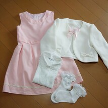 フォーマル 入学式 ワンピース 女の子 卒園式 スーツ 発表会 セットアップ_画像1
