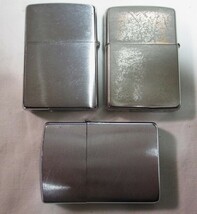 Zippo/ジッポー ライター・ユーズド品 各種3個①100周年自由の女神 B-V②パイプ用 D-13③since1932 F-Ⅶ　です。　_画像2